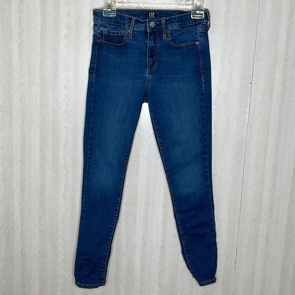 💙 GAP Denim Pants Size 6 - Picture 2 of 5